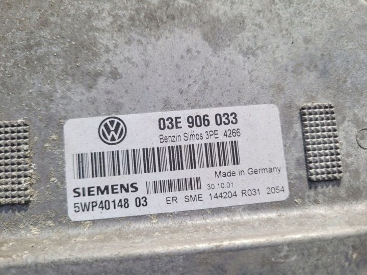 ЭБУ ДВИГАТЕЛЯ SEAT IBIZA 4 POLO 4 IV 9N FABIA II 2 1.2 12V, фото 2