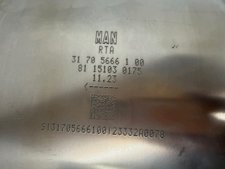ВКЛАДЫШ DPF ФИЛЬТР CZĘSTEK ТВЕРДОГО MAN TG3 TGX 3 TGX TGS 81151030175 , NR207, фото 5