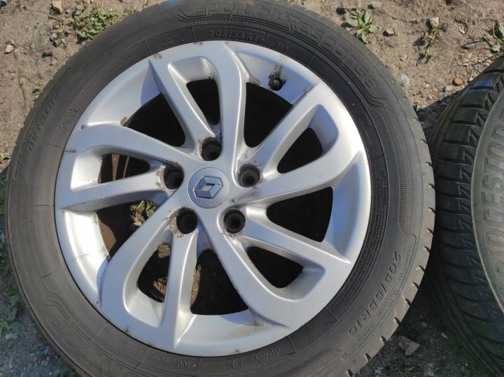 RENAULT 403000787R КОЛЕСА ЛИТЫЕ ДИСКИ 16 6.5J 5x114,3 ET47 205/55 R16, фото 5