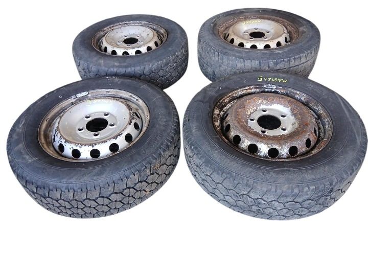 КОЛЕСА ДИСКИ ШИНЫ 225/65/R16C DOT 1224 MASTER III MOVANO B, фото 2