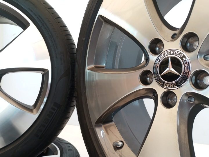 Колеса летние 19" 5X112 оригинал Mercedes V-Klasse Vito 447 Viano MO + Tpms, фото 10