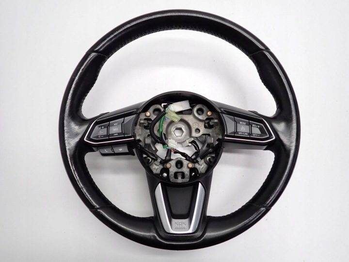 РУЛЬ МУЛЬТИФУНКЦИОНАЛЬНЫЙ КОЖА ЛЕПЕСТКА B64B-170413 MAZDA3 III BM 18 г., фото 1