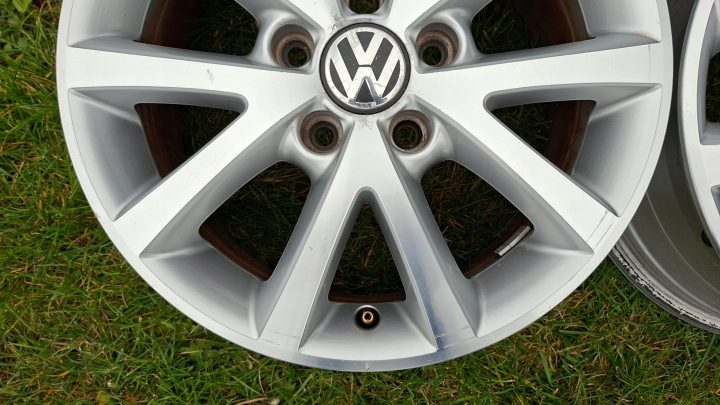 4× Литой диск Volkswagen OE 6.5" x 16" 5x112 ET 50, фото 3