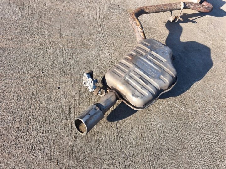 ГЛУШИТЕЛЬ КОМПЛЕКТ AUDI A4 B7 2.0 ALT 8E0253611BT 8E0253411CJ, фото 7