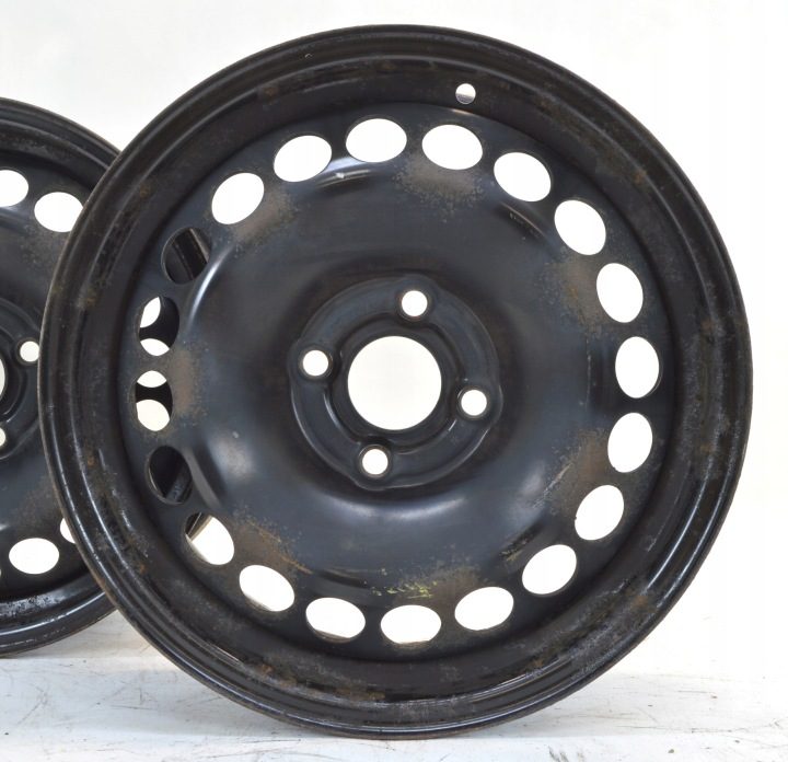 4× Штампованный диск Opel OE 6.0" x 15" 4x100, фото 3