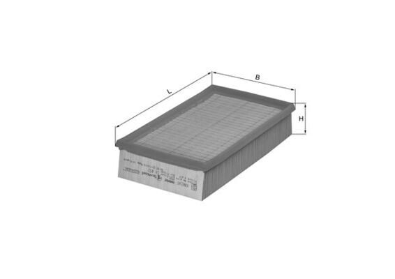 Knecht LX 452 Воздушный фильтр, фото 3