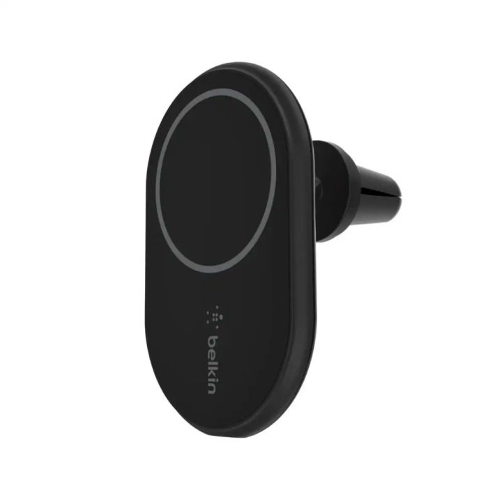 Кронштейн автомобильный магнитный Belkin индуктивный MagSafe 10W для решетки, фото 1