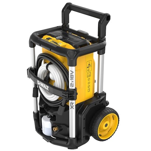 Мойка высокого давления аккумуляторная 2x18V DeWalt [DCMPW1600N-XJ] 70/85/110bar, фото 15