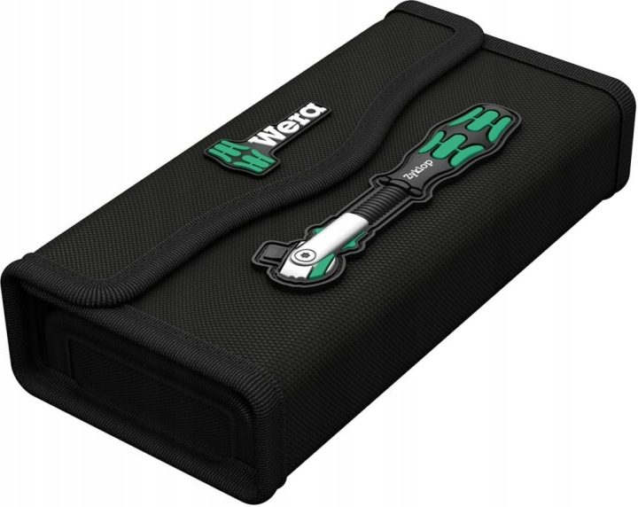 Комплект торцевых головок 8100 SA 6 1/4" Zyklop Speed Wera 28 электрический., фото 2